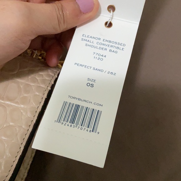 Tory burch eleanor sling bag embossed crocodile - Picture 3 of 5